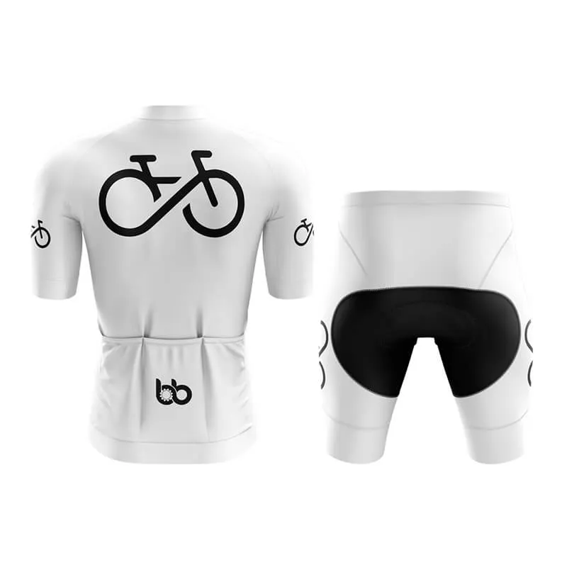 Bike Forever 2.0 Aero Cycling Kit (White)