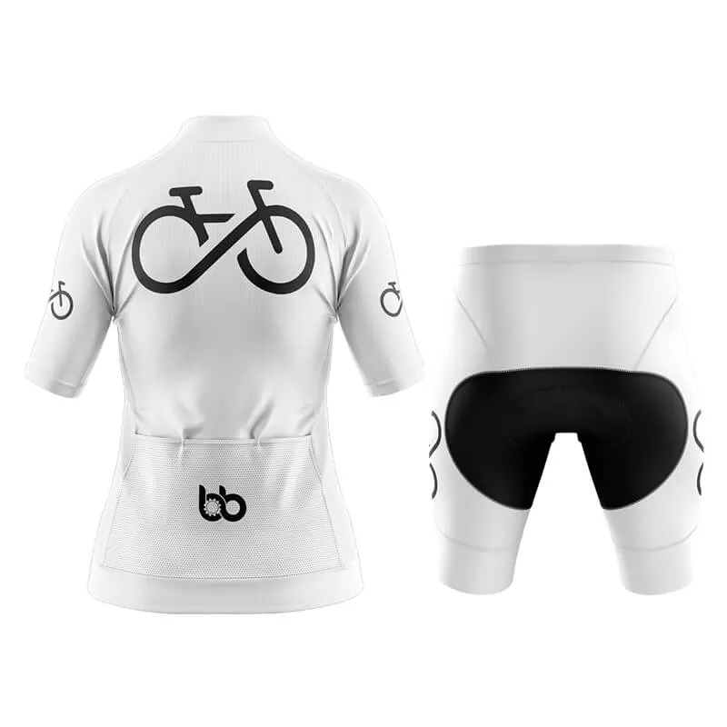 Bike Forever 2.0 Aero Cycling Kit (White)