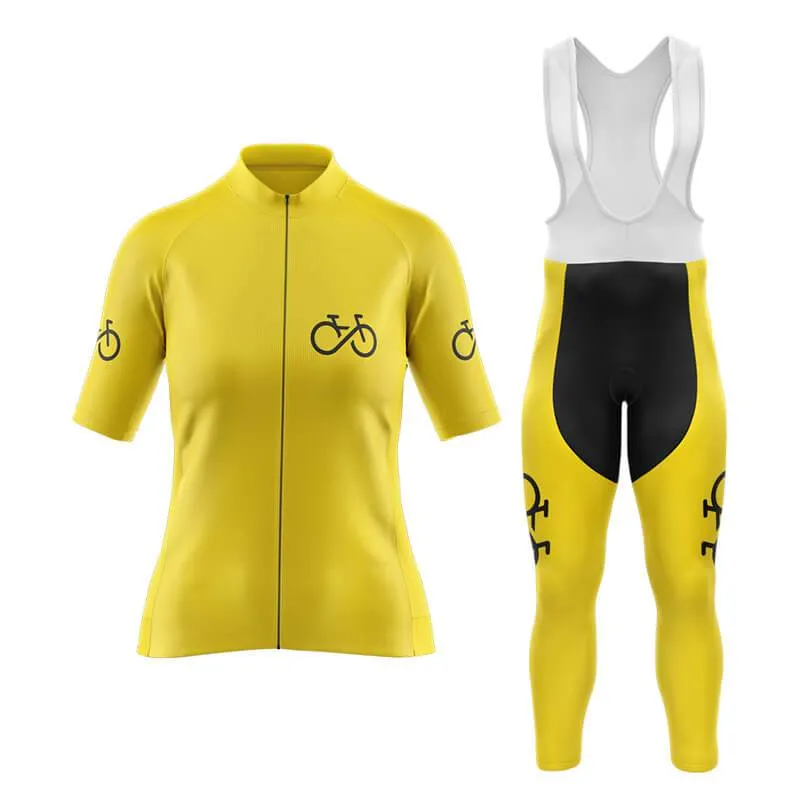 Bike Forever 2.0 Aero Cycling Kit (Yellow)