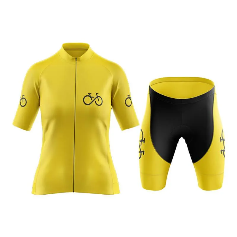 Bike Forever 2.0 Aero Cycling Kit (Yellow)