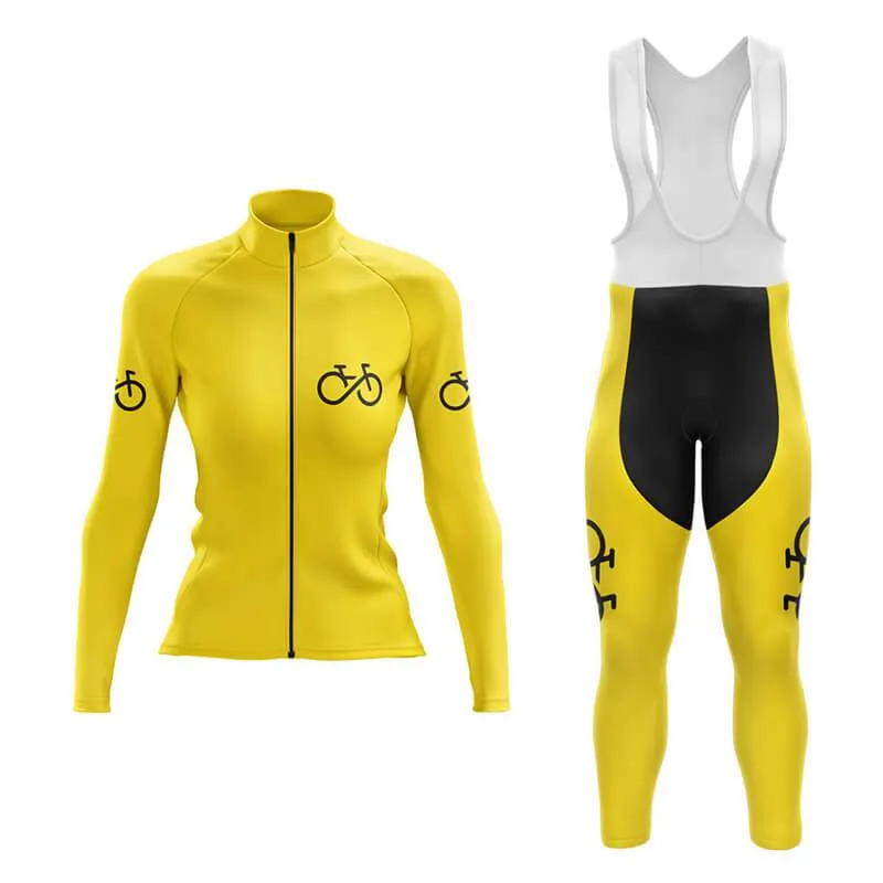 Bike Forever 2.0 Aero Cycling Kit (Yellow)