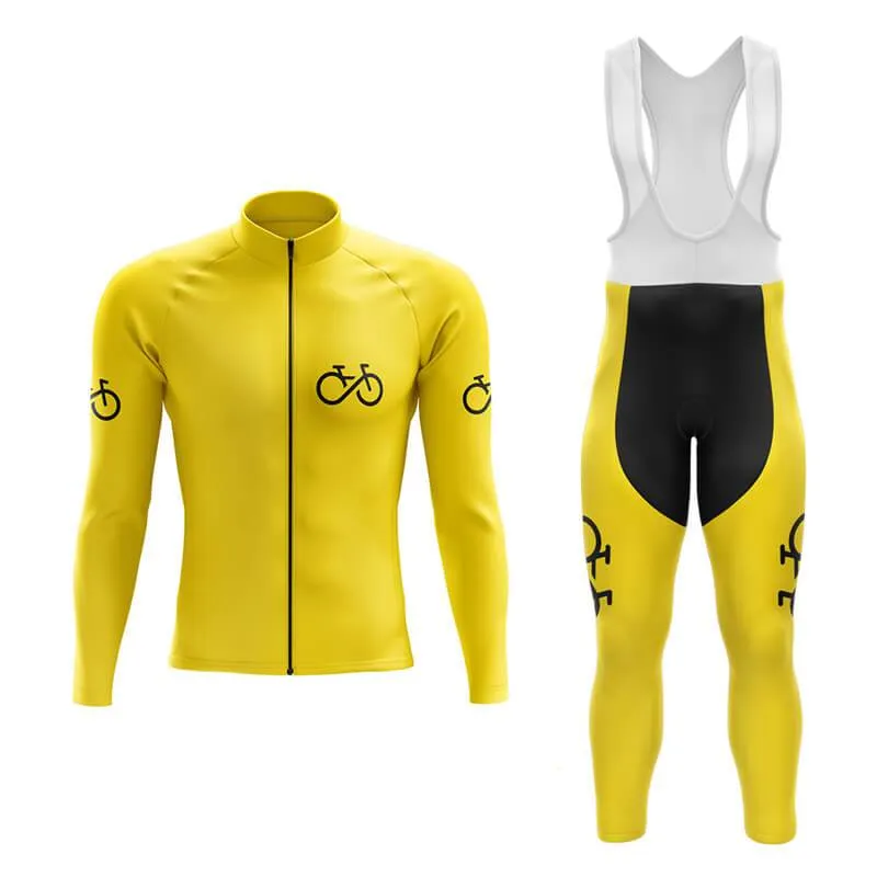 Bike Forever 2.0 Aero Cycling Kit (Yellow)