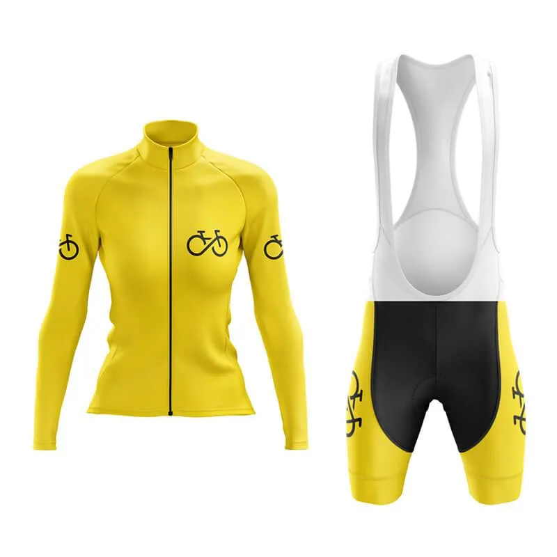 Bike Forever 2.0 Aero Cycling Kit (Yellow)