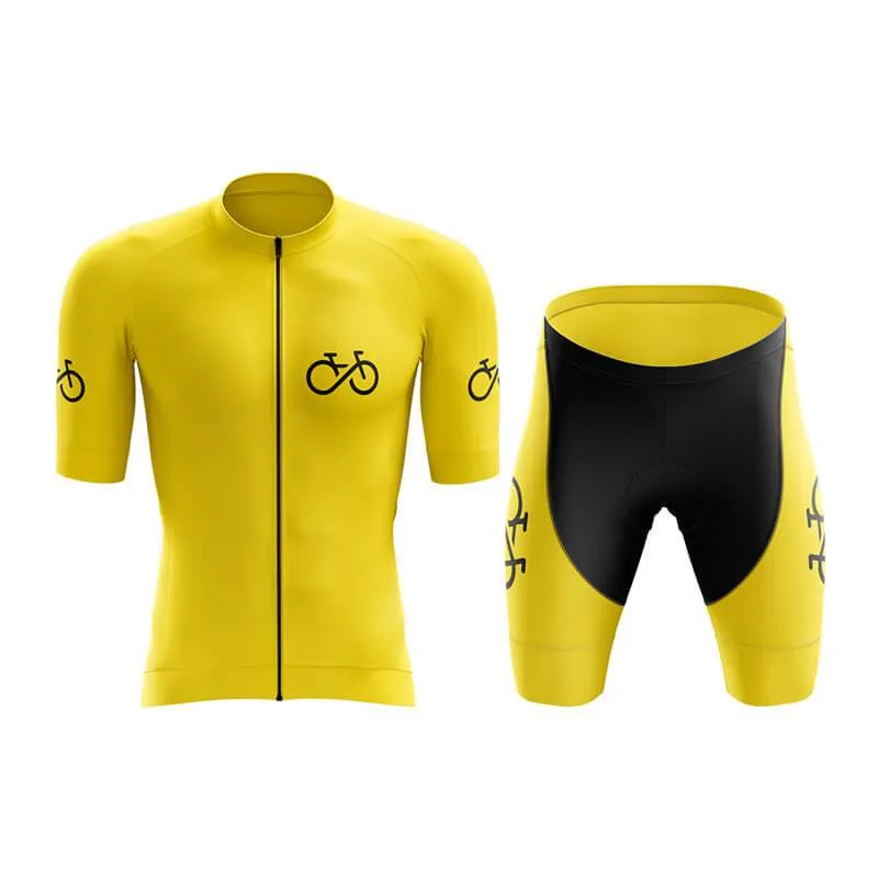 Bike Forever 2.0 Aero Cycling Kit (Yellow)