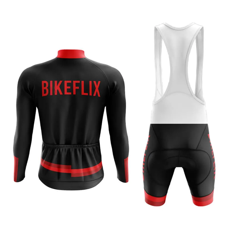 Bikeflix Aero Cycling Kit (V1) (Black)