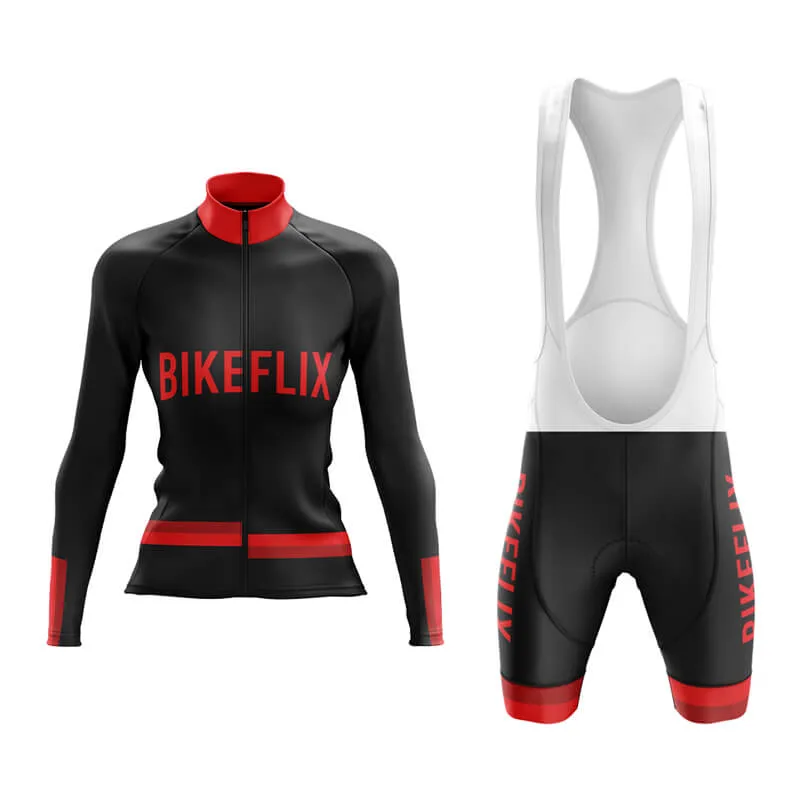 Bikeflix Aero Cycling Kit (V1) (Black)