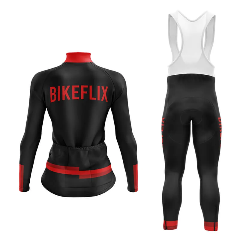 Bikeflix Aero Cycling Kit (V1) (Black)