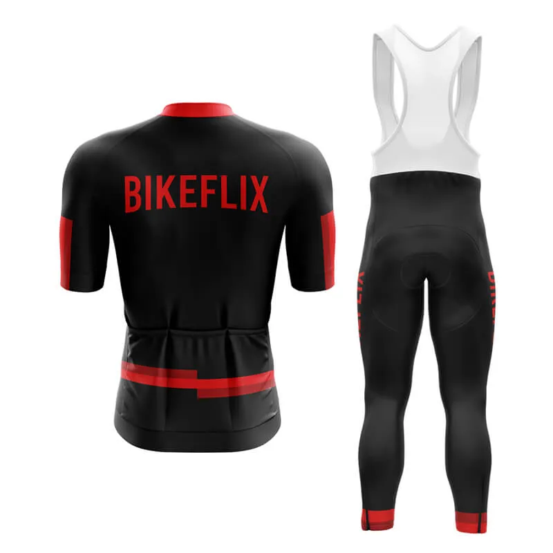 Bikeflix Aero Cycling Kit (V1) (Black)