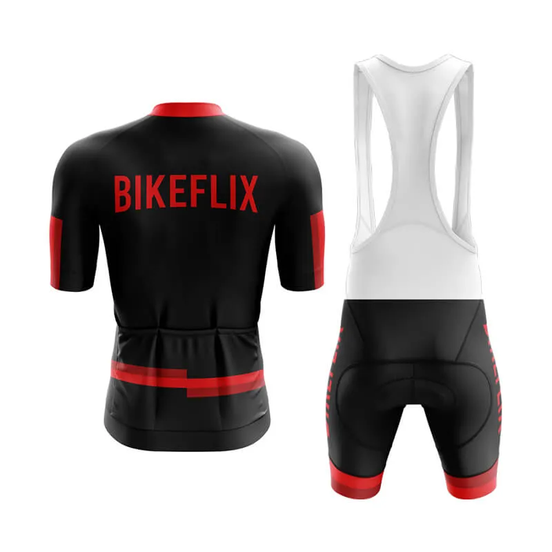 Bikeflix Aero Cycling Kit (V1) (Black)