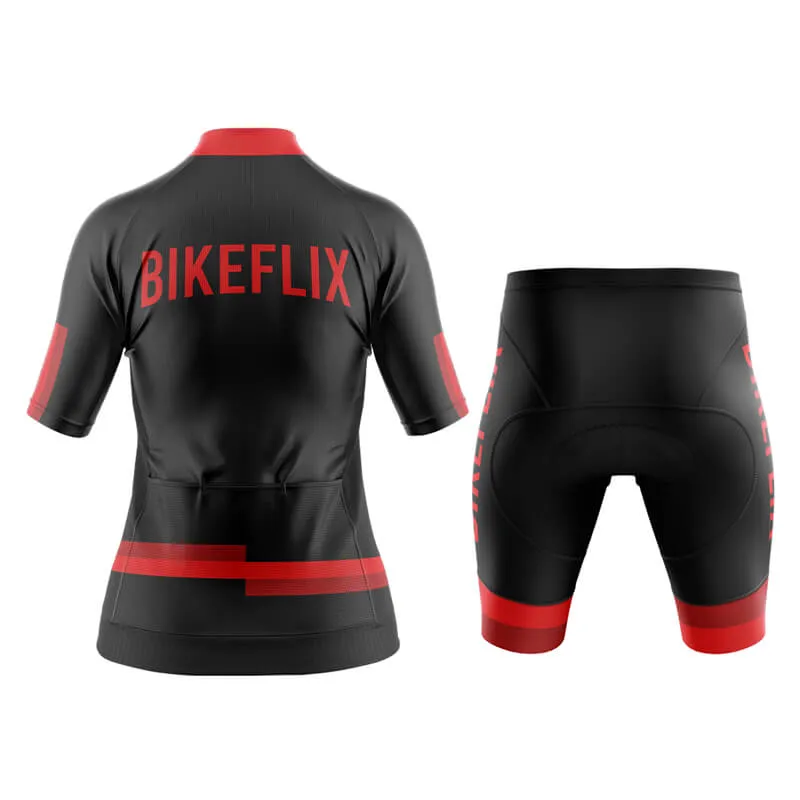 Bikeflix Aero Cycling Kit (V1) (Black)