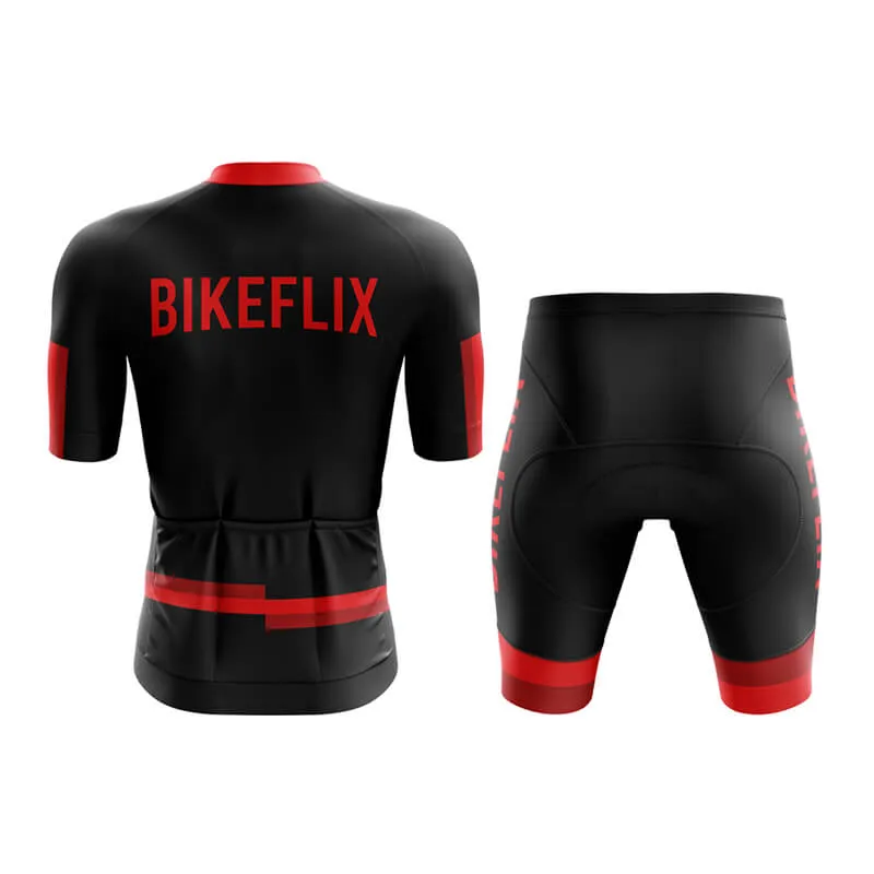 Bikeflix Aero Cycling Kit (V1) (Black)