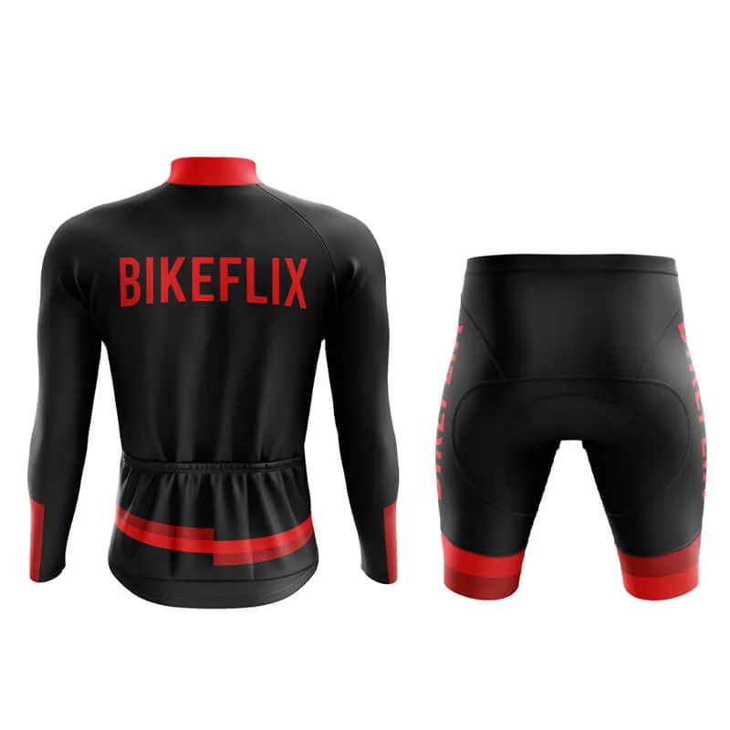 Bikeflix Aero Cycling Kit (V1) (Black)