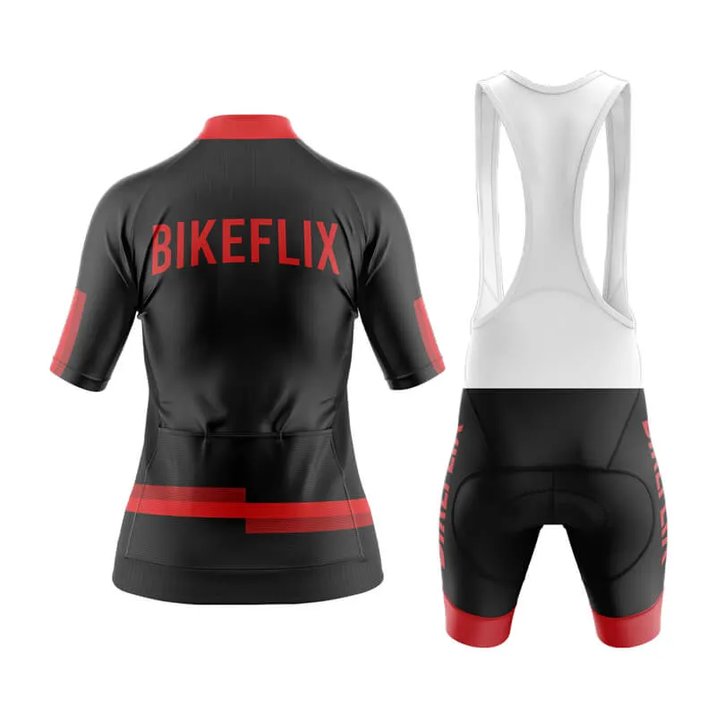 Bikeflix Aero Cycling Kit (V1) (Black)