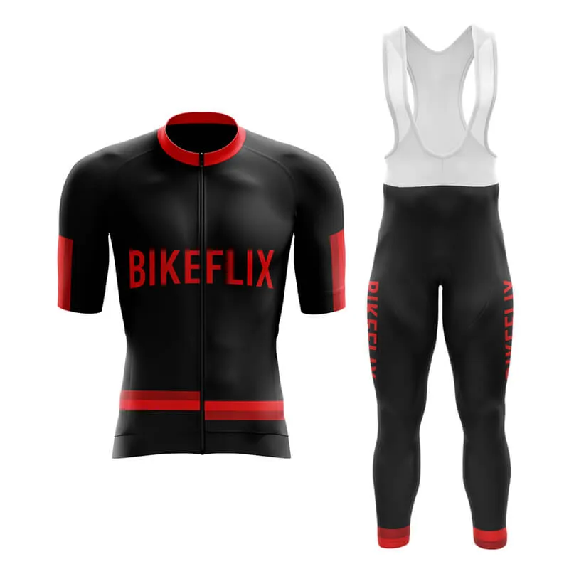 Bikeflix Aero Cycling Kit (V1) (Black)