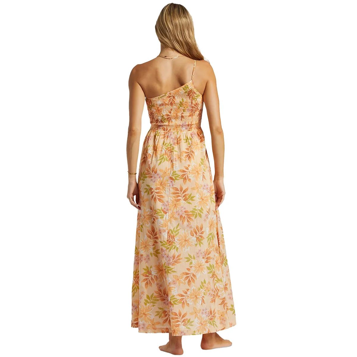 Billabong Women's Warmer Days One Shoulder Maxi Dress