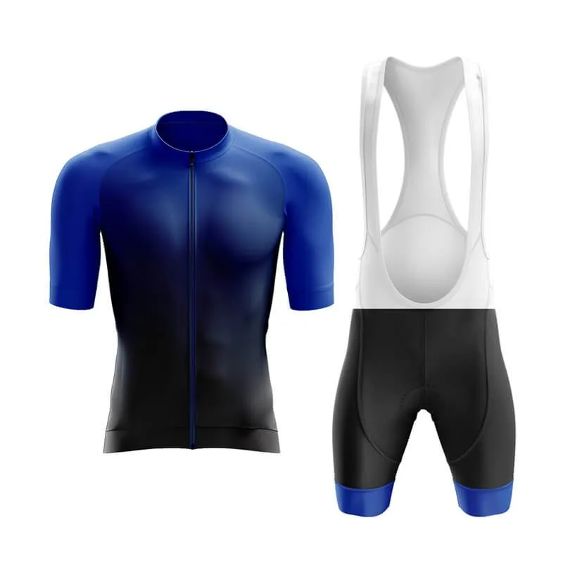 Black to Blue Aero Cycling Kit