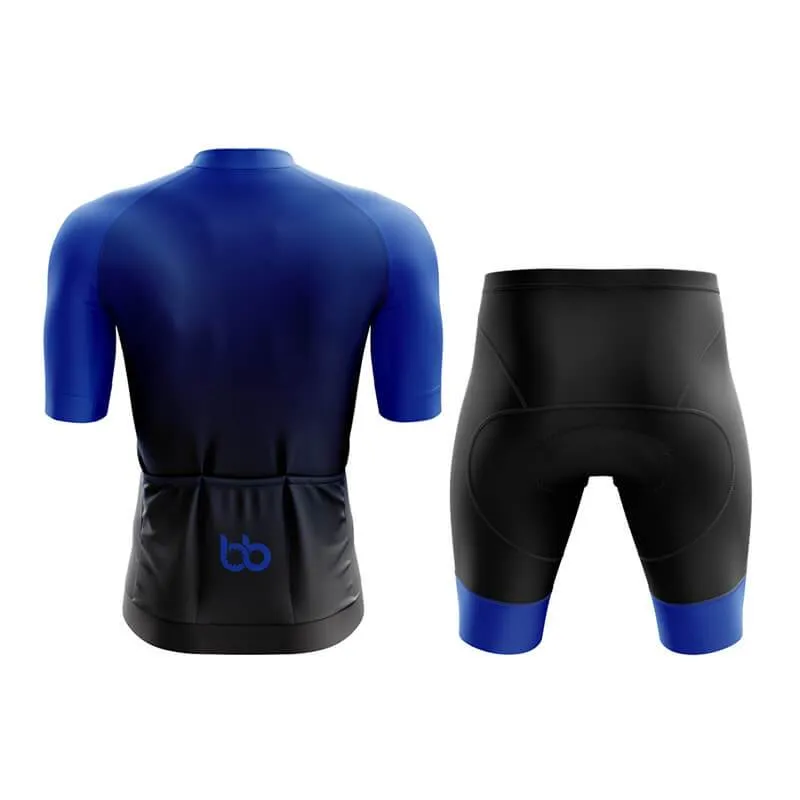 Black to Blue Aero Cycling Kit