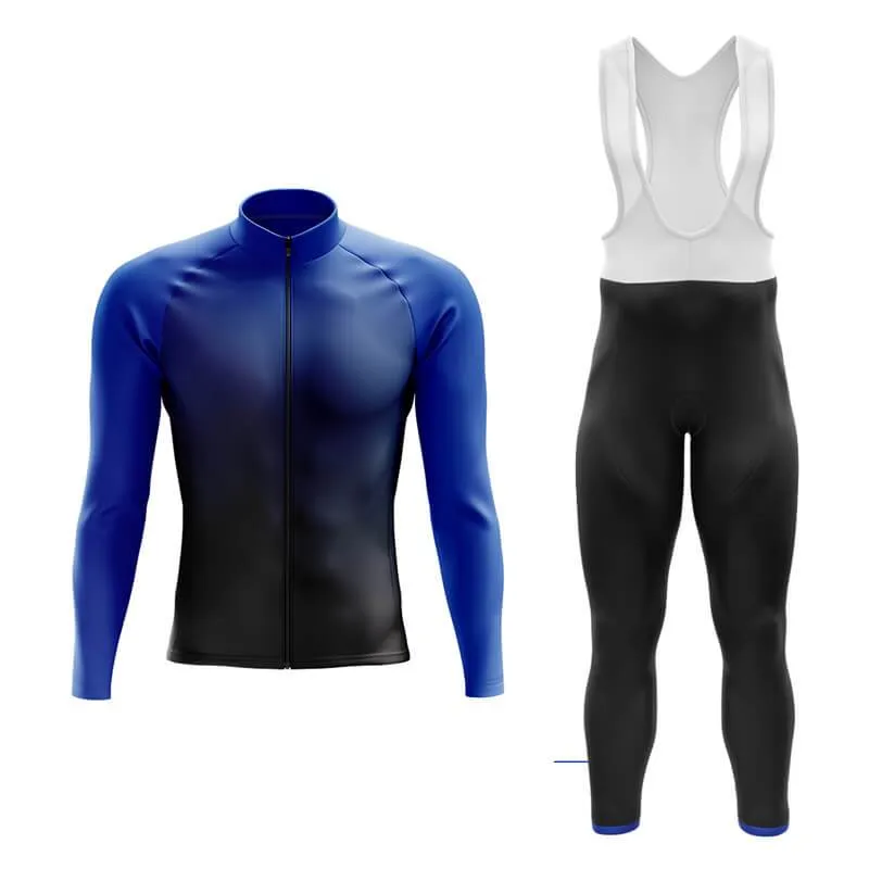 Black to Blue Aero Cycling Kit