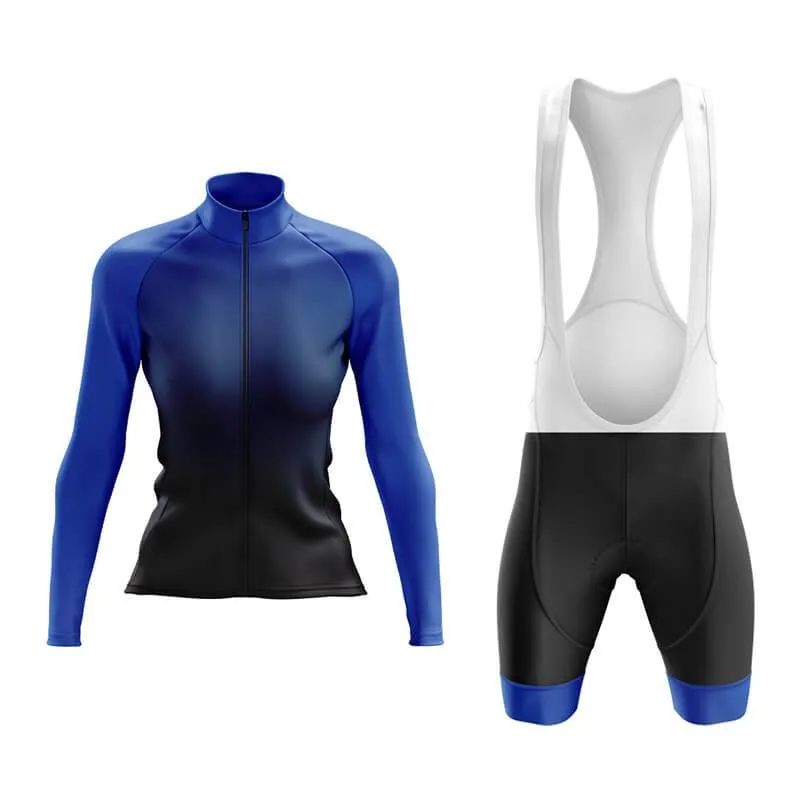 Black to Blue Aero Cycling Kit