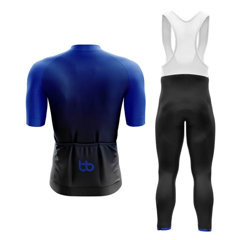 Black to Blue Aero Cycling Kit