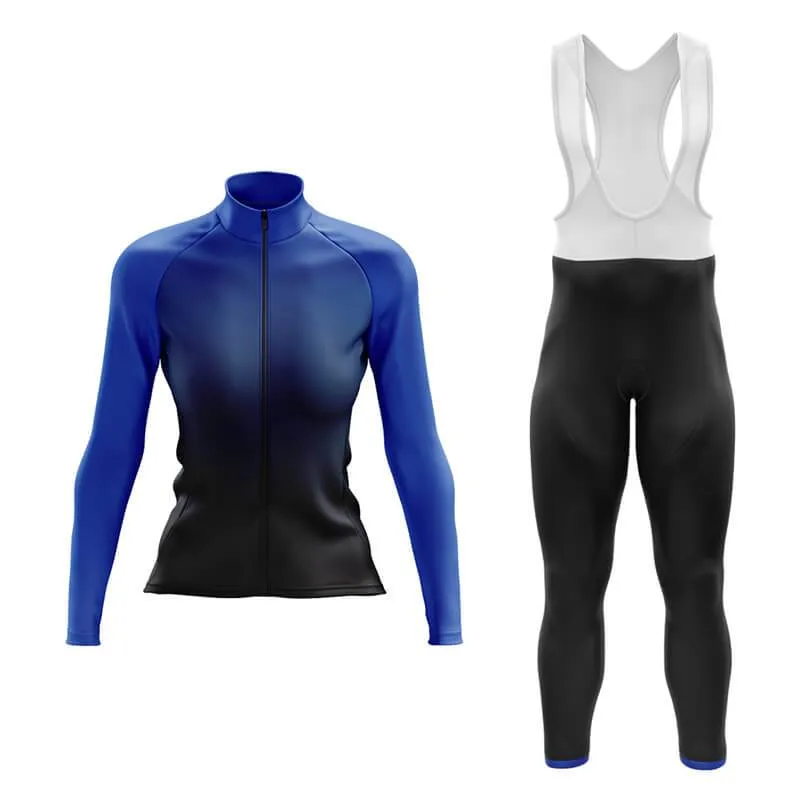 Black to Blue Aero Cycling Kit