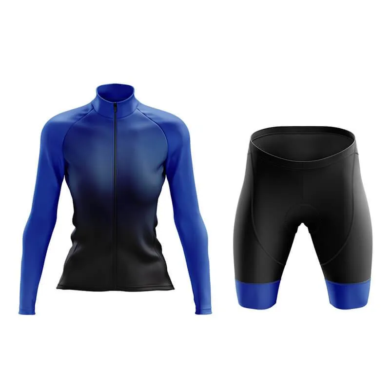 Black to Blue Aero Cycling Kit