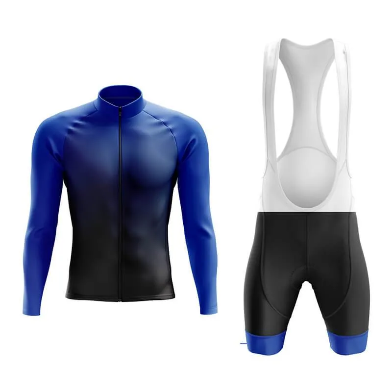 Black to Blue Aero Cycling Kit