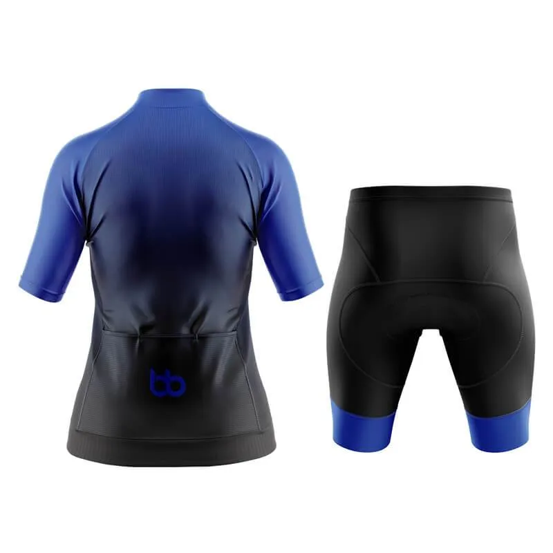 Black to Blue Aero Cycling Kit