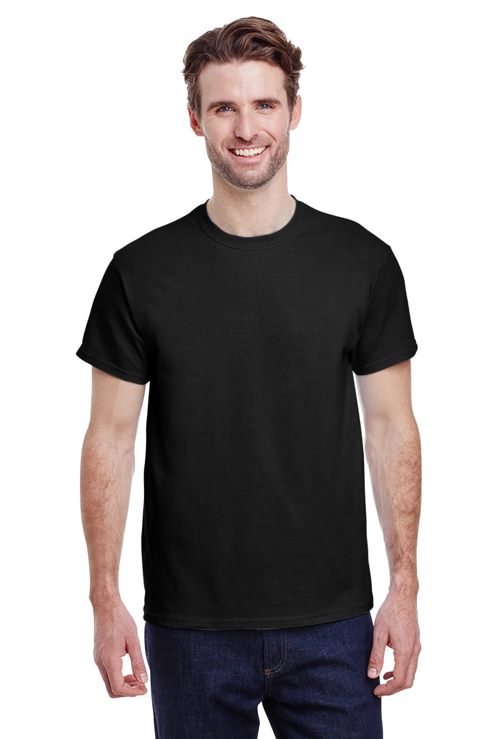 Black Unisex Adult Ultra Cotton T-Shirt