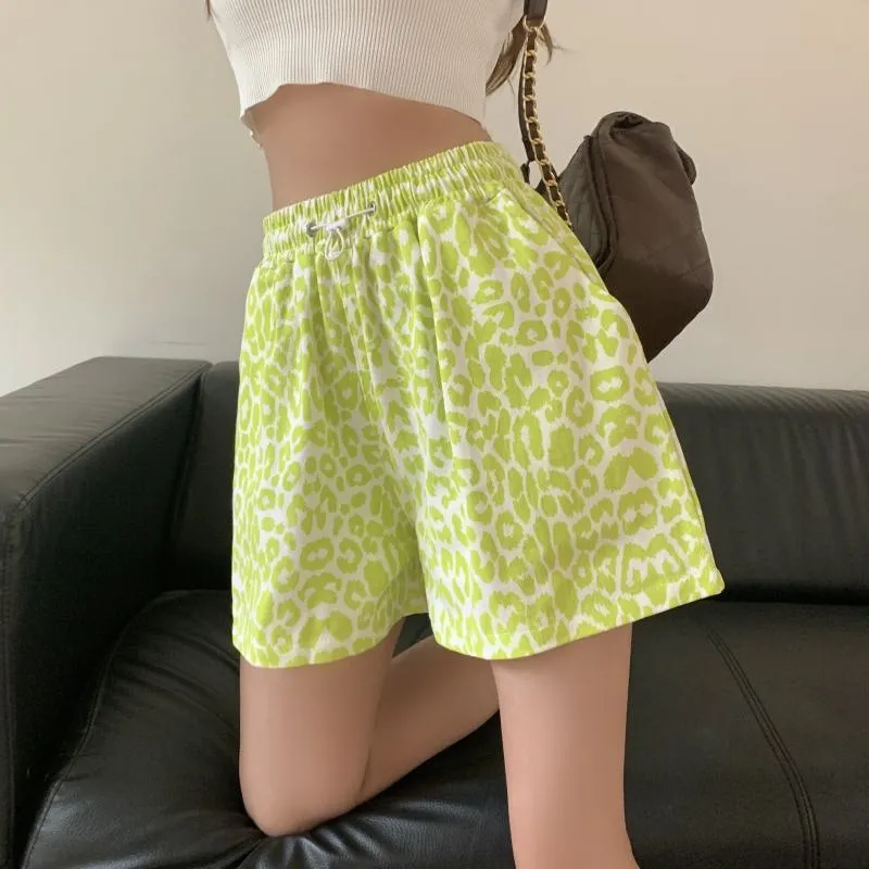 Breathable Niche Wide-Leg Fiber Shorts