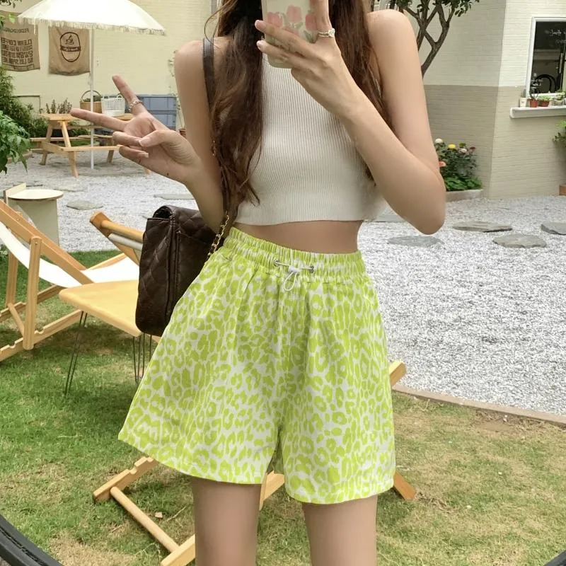 Breathable Niche Wide-Leg Fiber Shorts