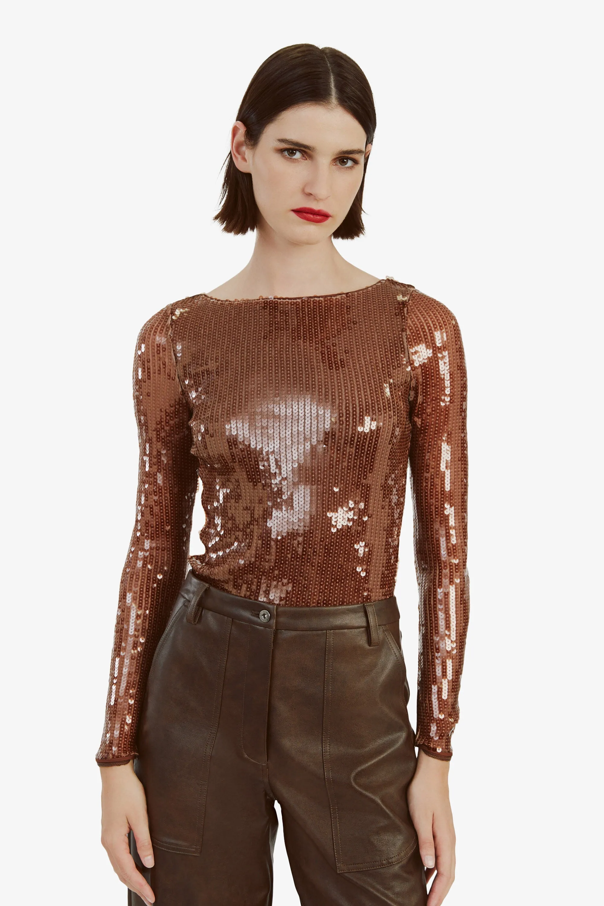 Brenna Sequin Bodysuit