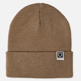 BRIXTON BEANIE - HARBOR BETA WATCH COYOTE BROWN