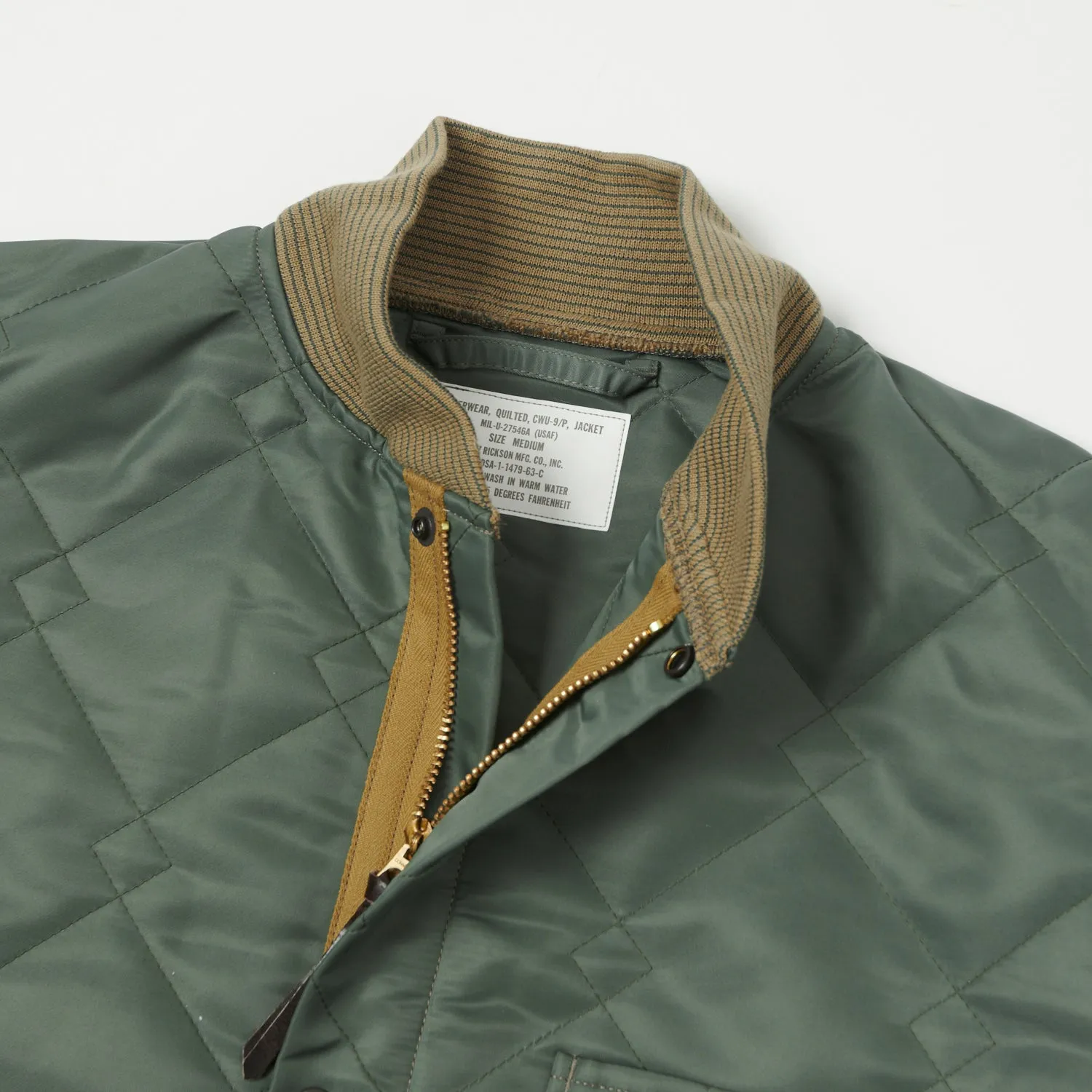 Buzz Rickson's CWU-9P Liner Jacket - Olive