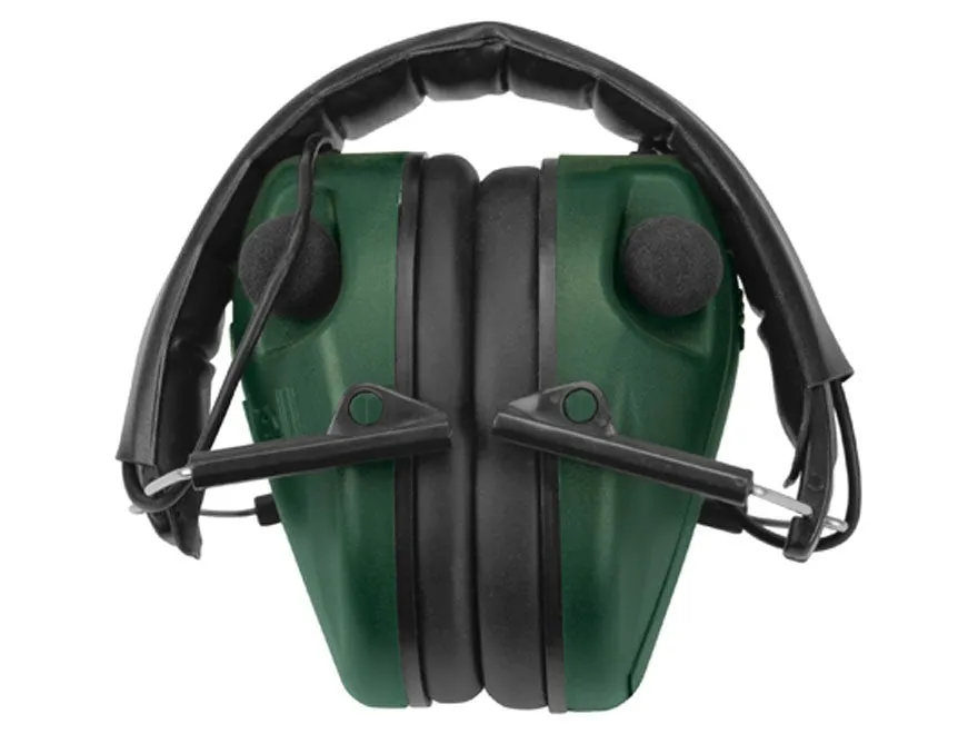 Caldwell E-Max Low Profile Electronic Ear Muffs Green