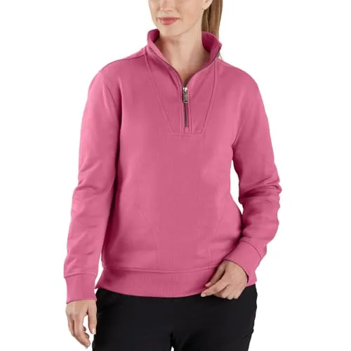 Carhartt 106451 Women's Tencel Fiber Series Relaxed Fit Half-Zip Sweatshirt