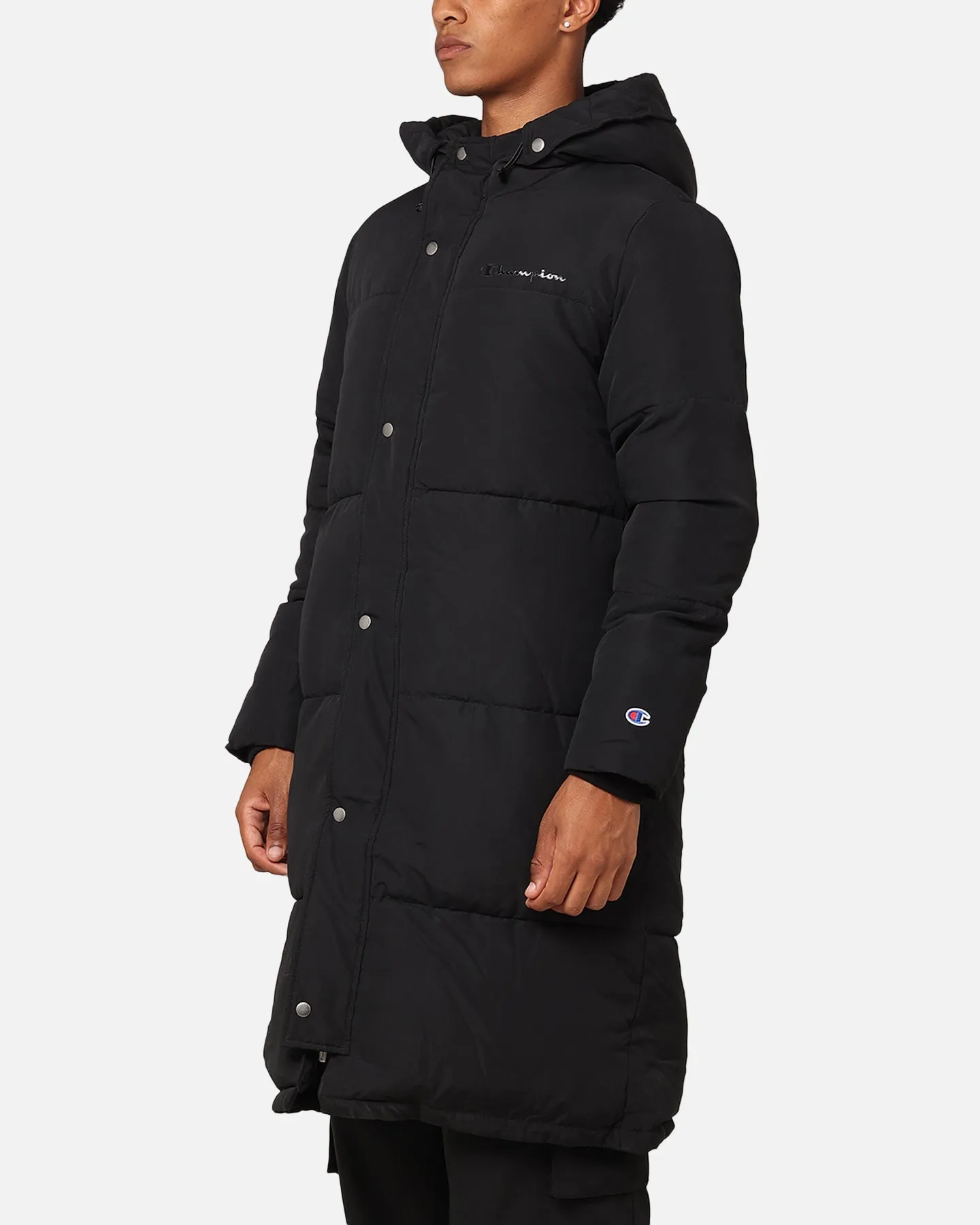 Champion Rochester Long Line Puffer Jacket Black