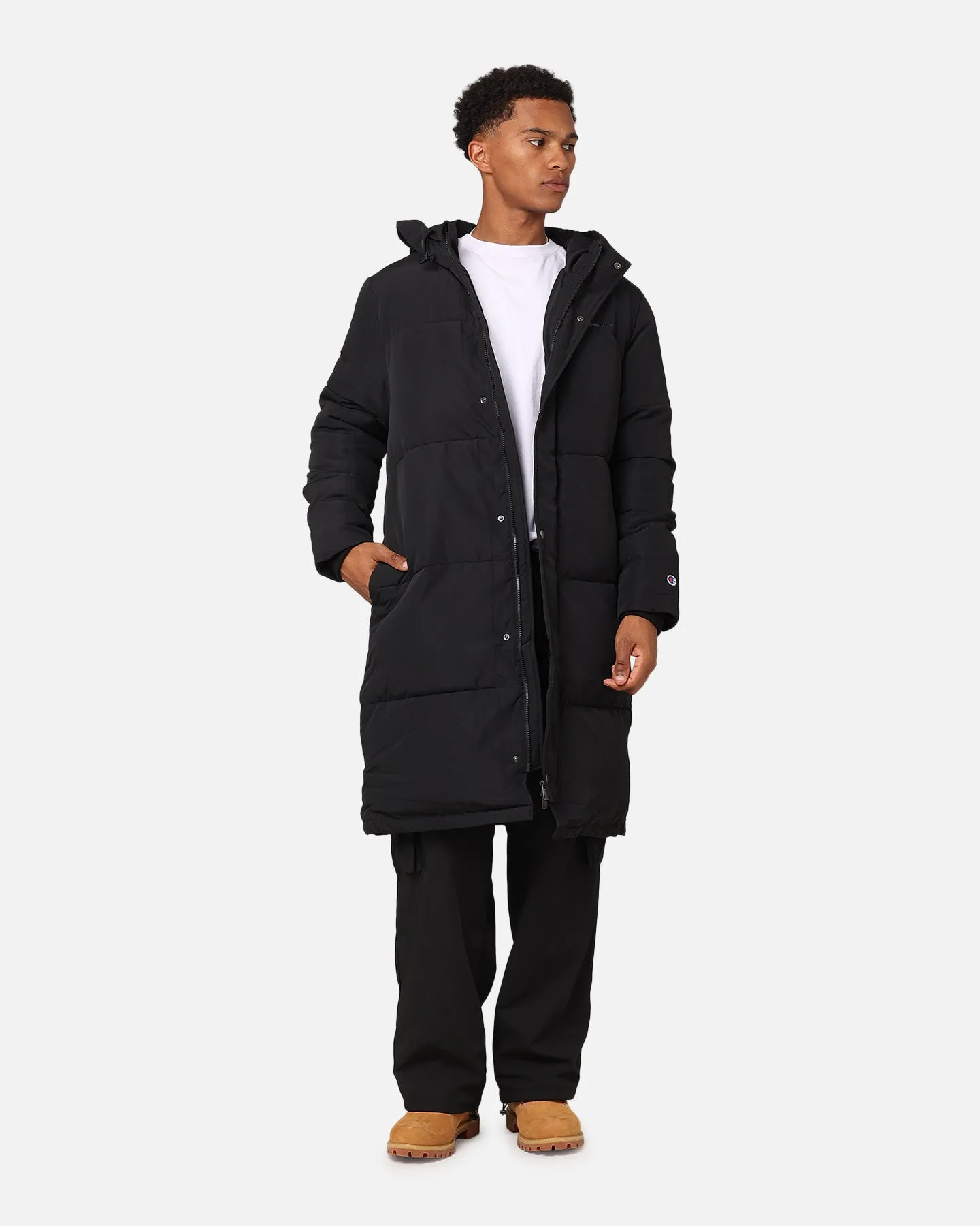 Champion Rochester Long Line Puffer Jacket Black