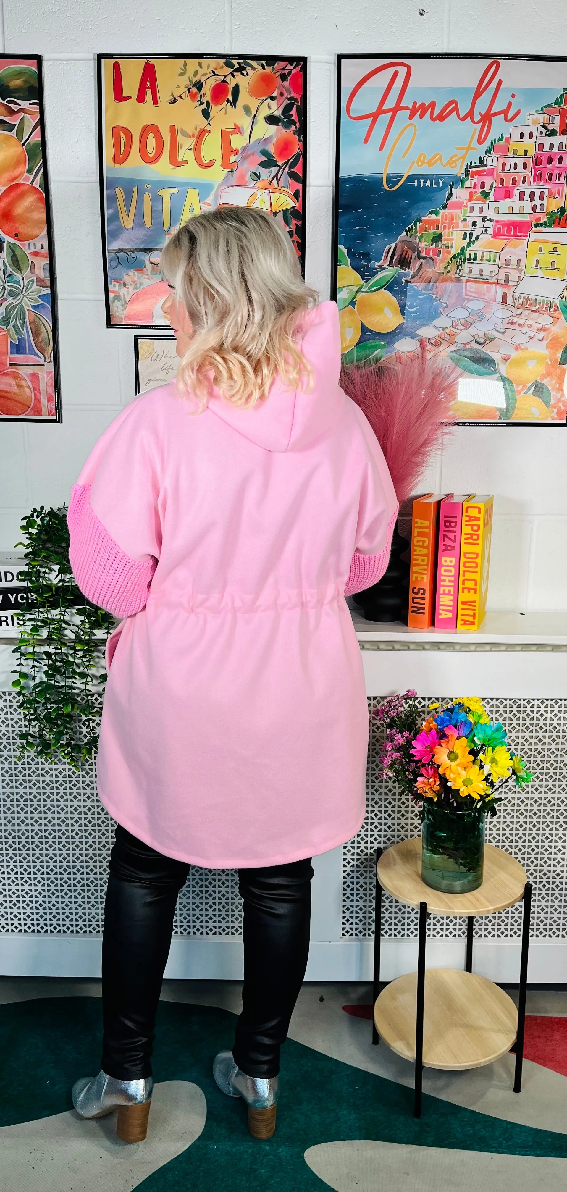 Chantelle Zip Up Jacket - Candy Pink