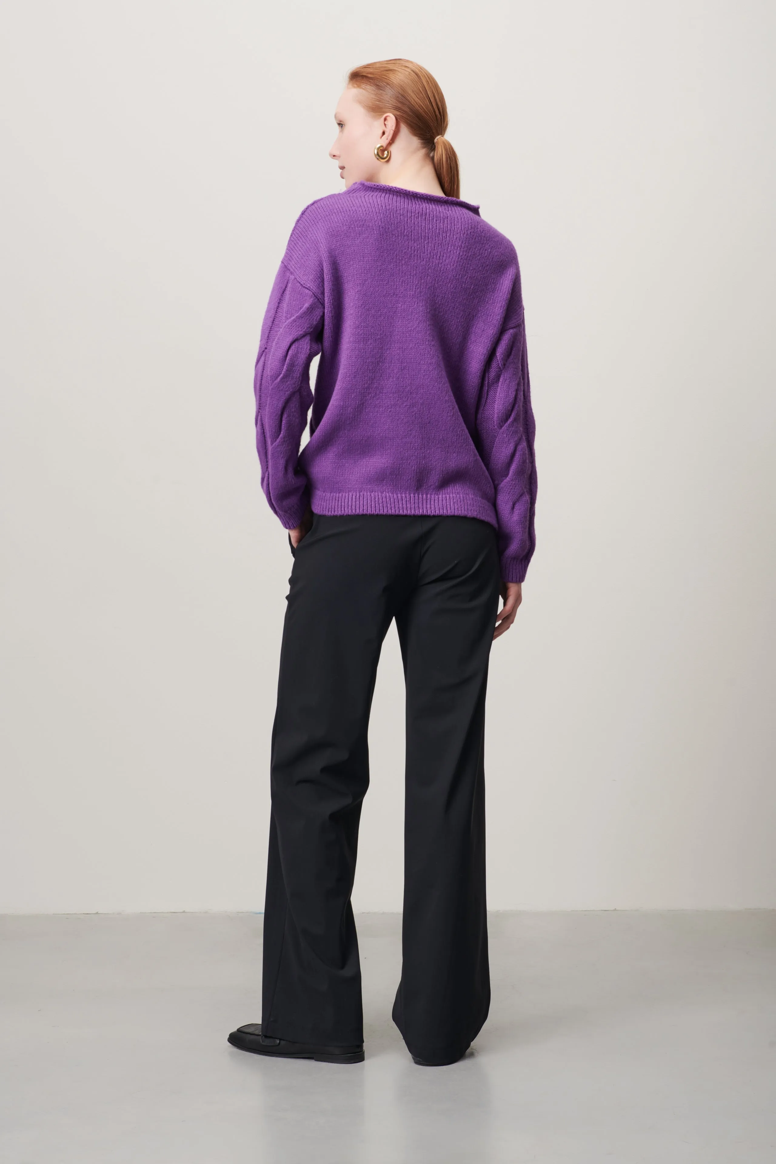 Ciiva Paddington Pullover | Purple