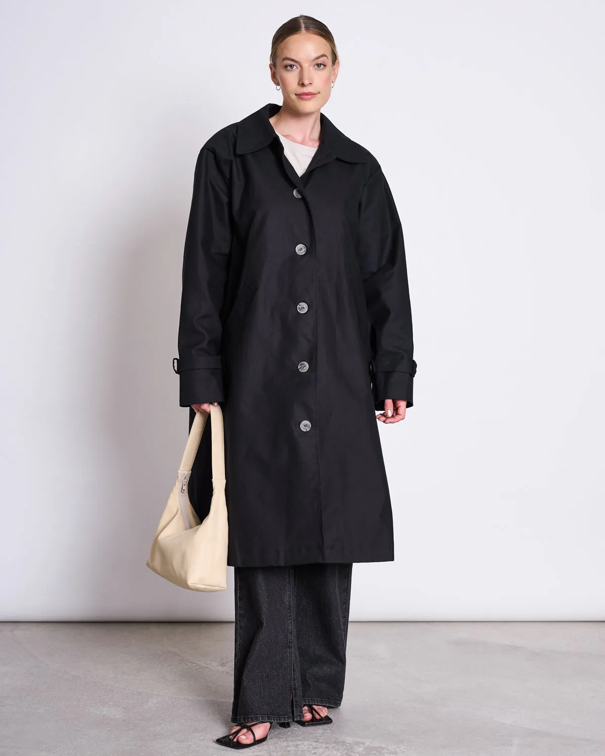 COAT TAGUS BLACK