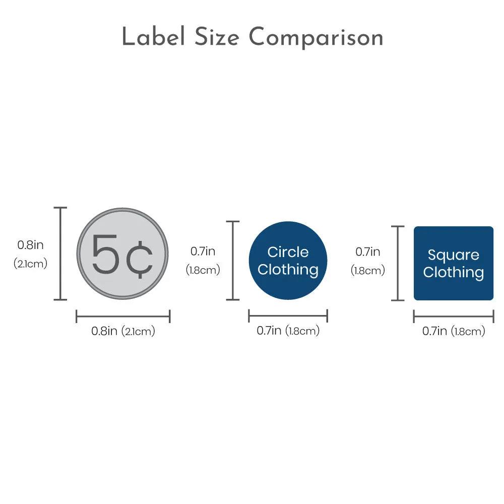 Color Combos Clothing Labels