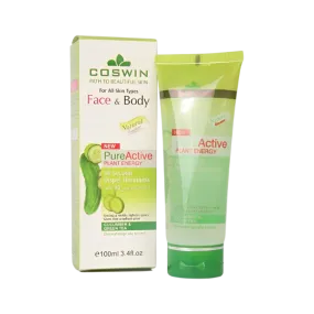 Coswin Face & Body Scrub Cucumber & Green Tea 100ml