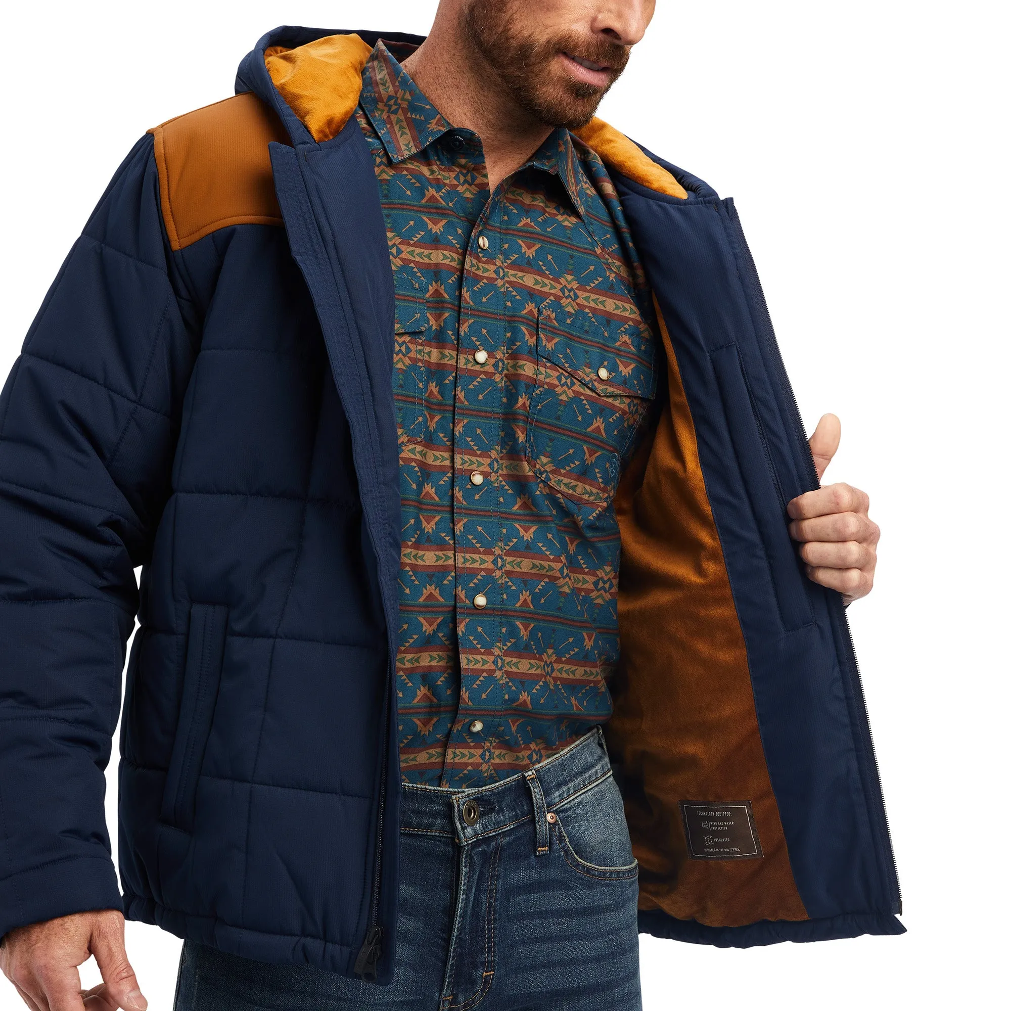 Crius Insulated Jacket Chestnut Navy