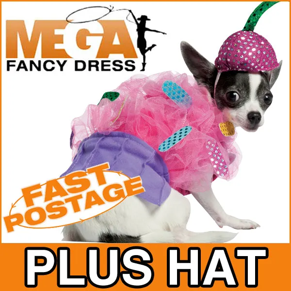 Cupcake Pet Dog Katy Perry Celebrity Food Fun Costume