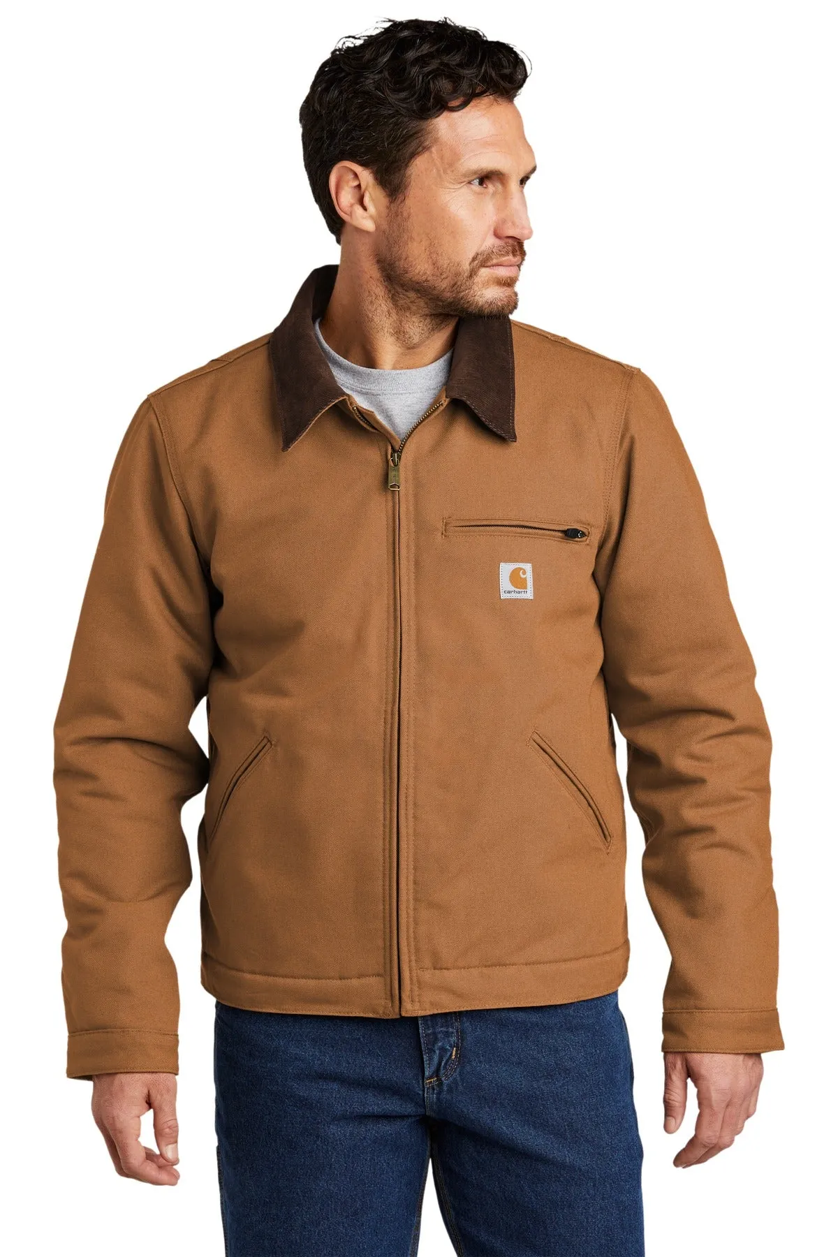 Custom Embroidered - Carhartt® Tall Duck Detroit Jacket CTT103828