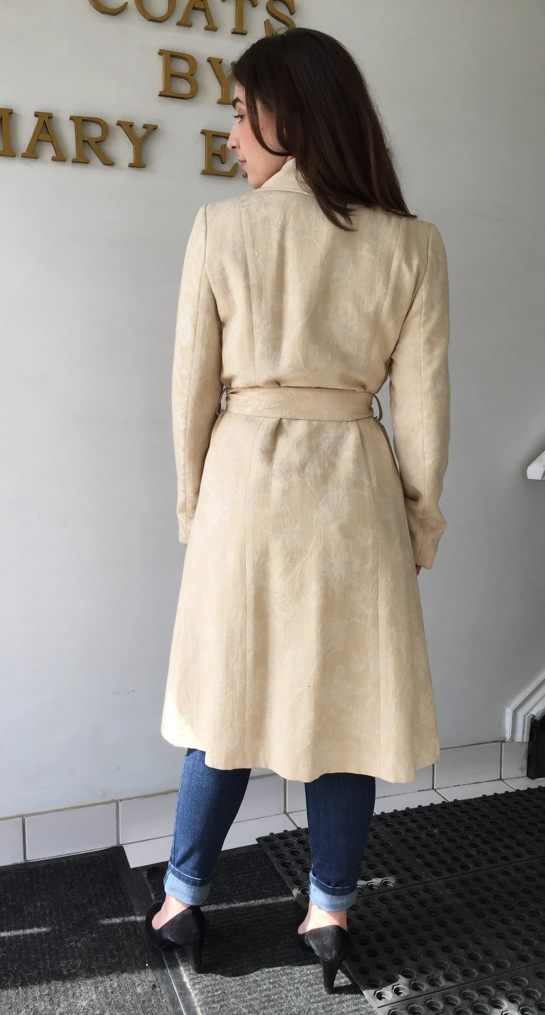 Daniela Wrap Spring Coat - Pure Virgin Wool