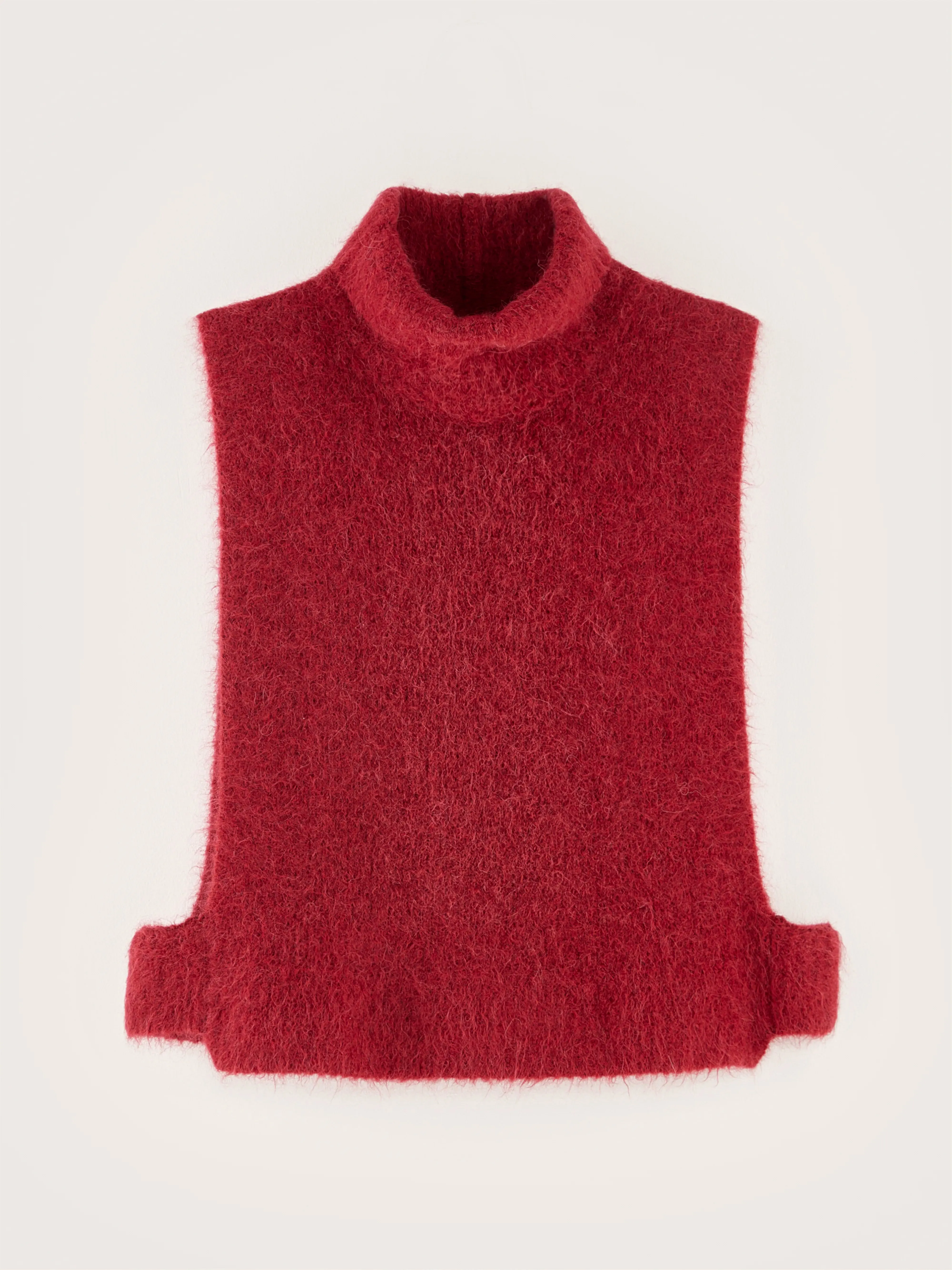 Daren sleeveless sweater (242 / W / RED DAHLIA)