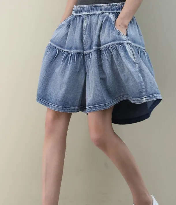 Denim Cotton Pants Summer Women Shorts