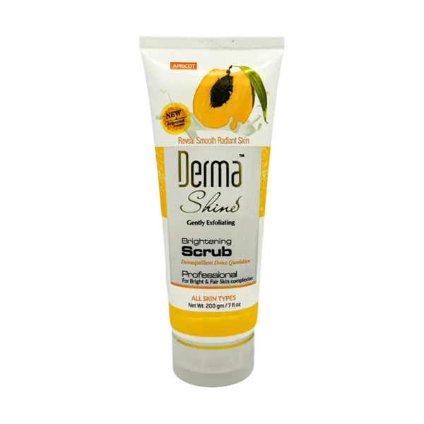 Derma Shine Brightening Scrub Apricot 200gm